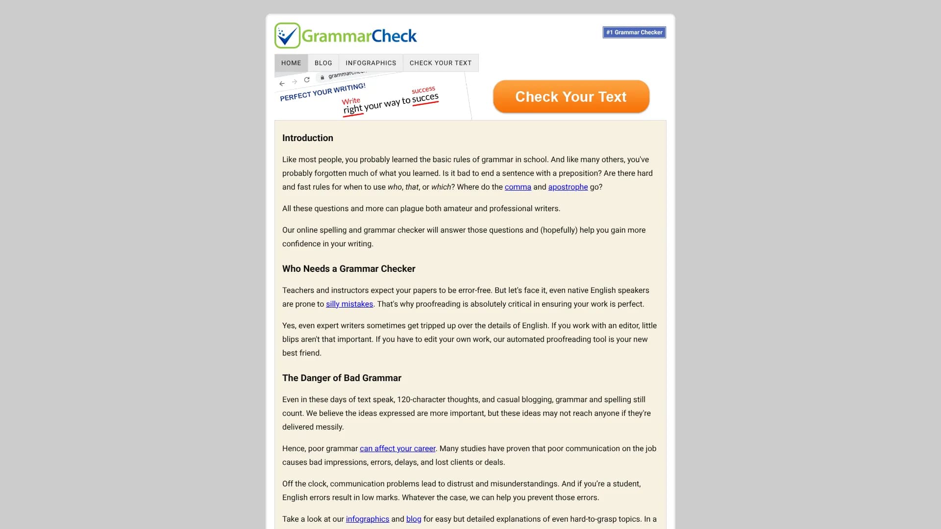 Online Writing Editor