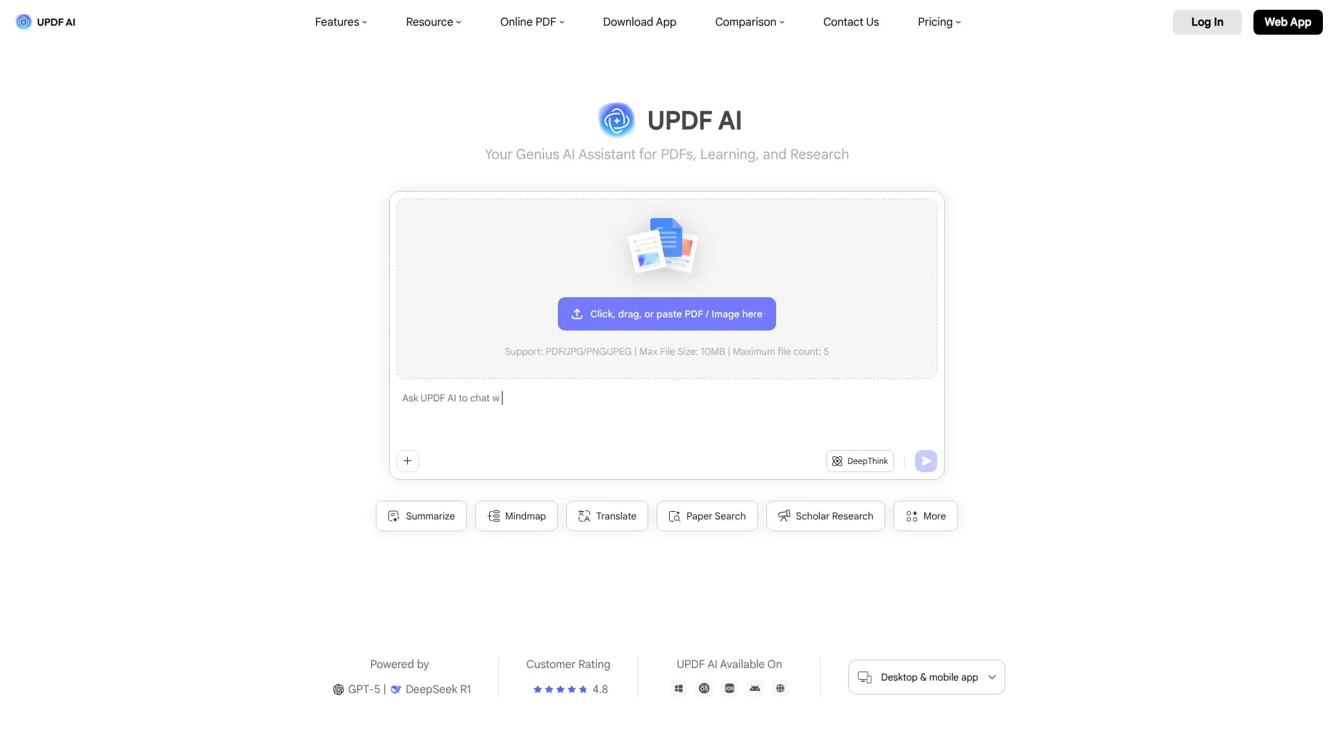 UPDF AI Spell Checker