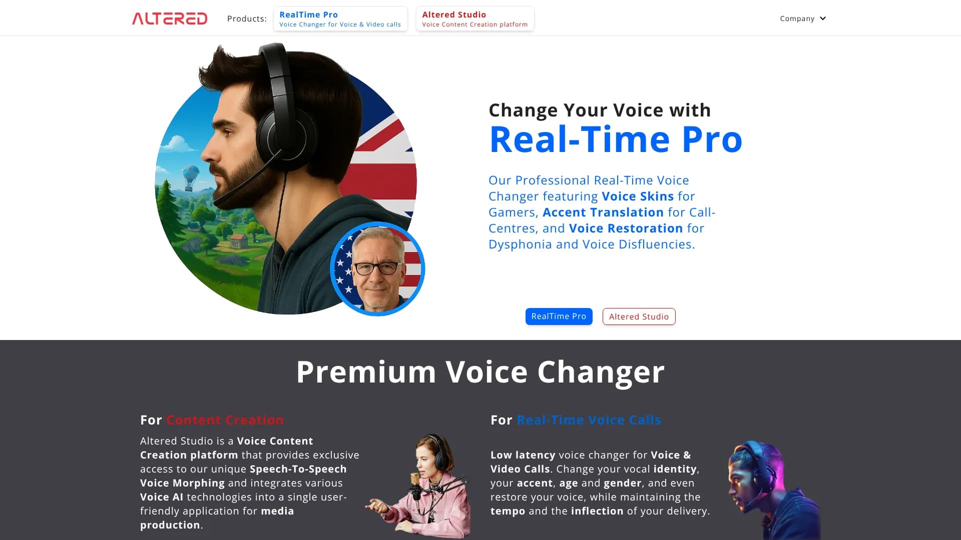 RealTime Pro — Real-time Voice Changer