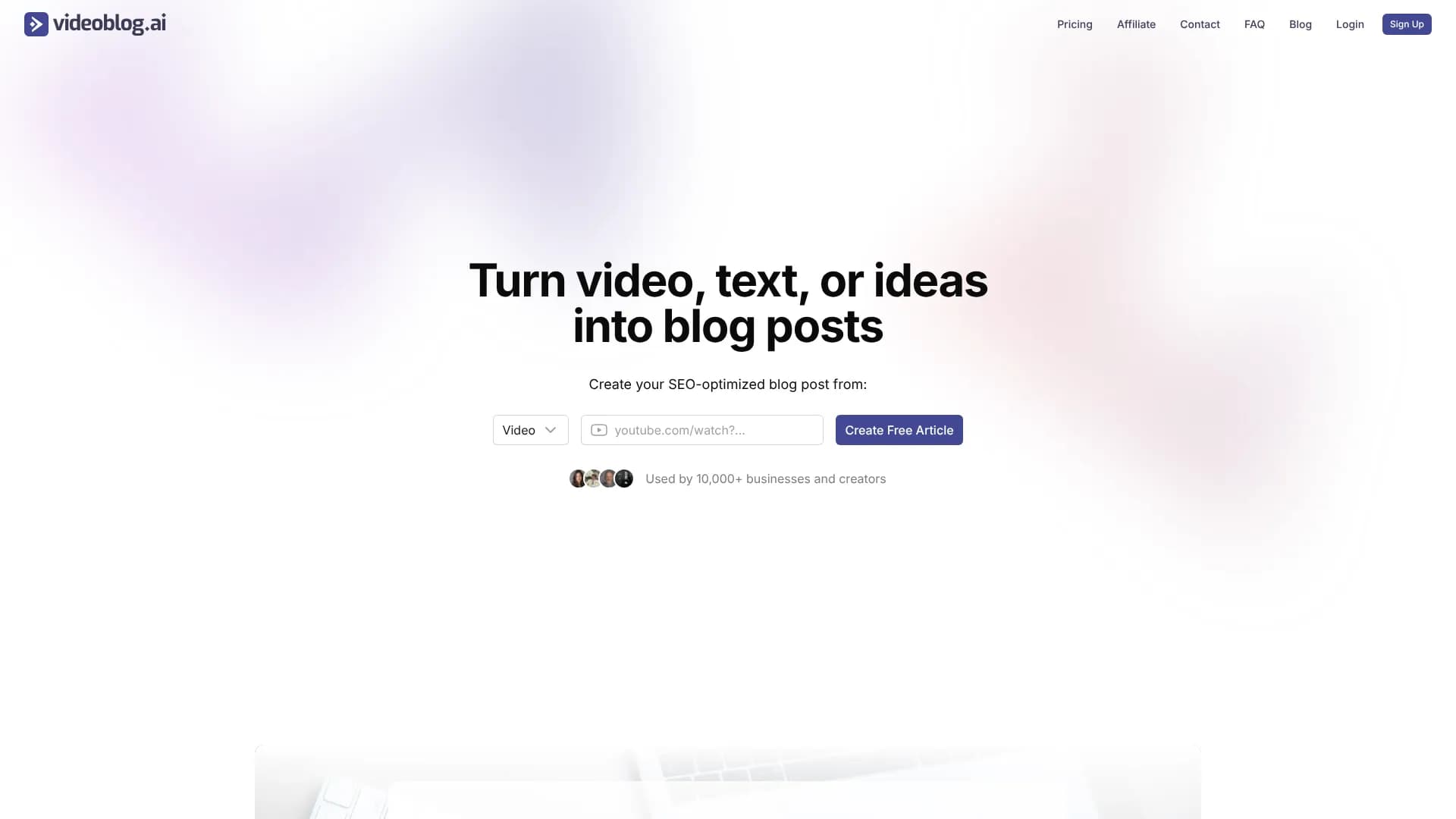 Free AI Article Writer — 100% SEO-Friendly, No Login