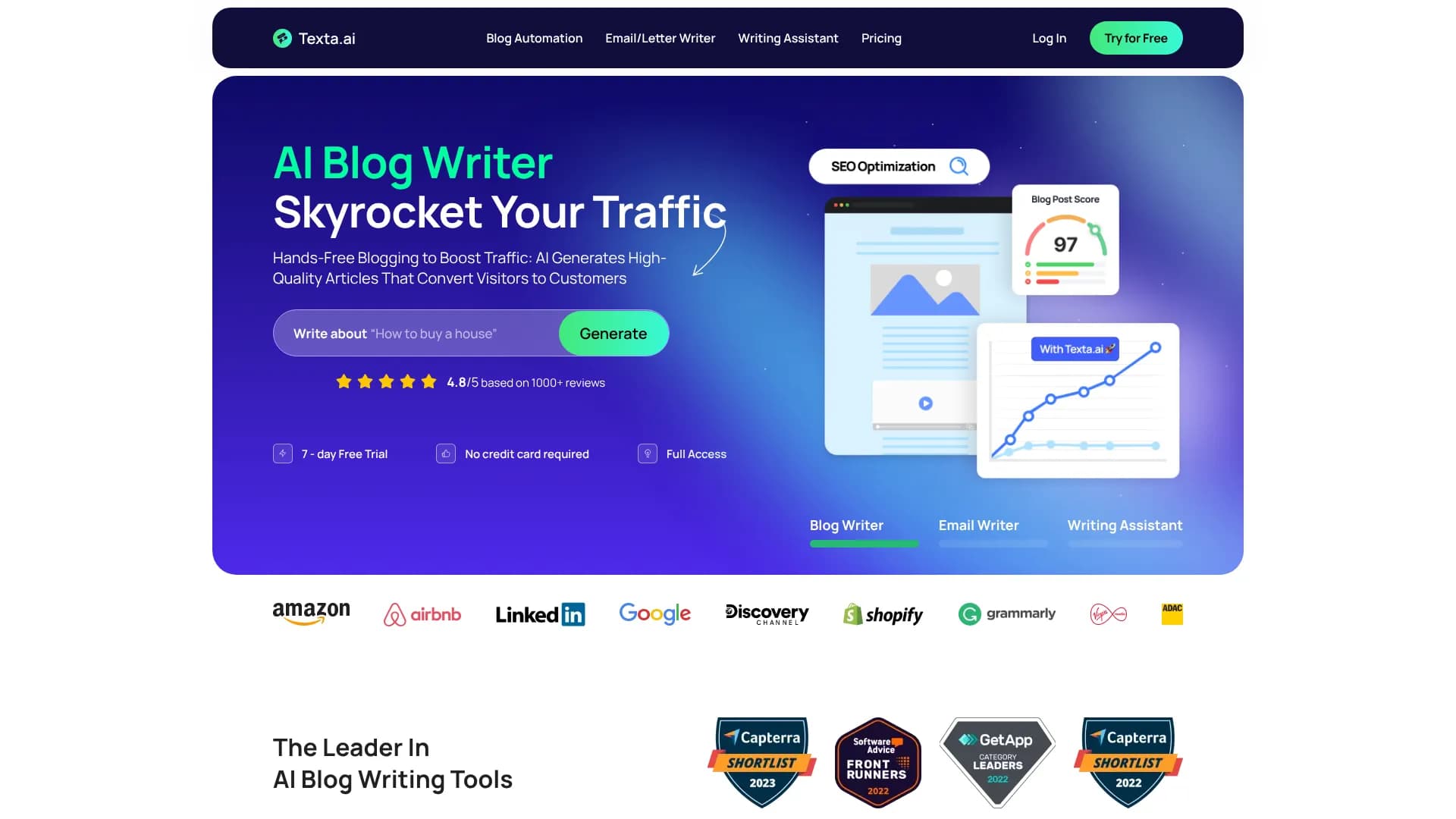 Texta.ai — AI Blog Writer