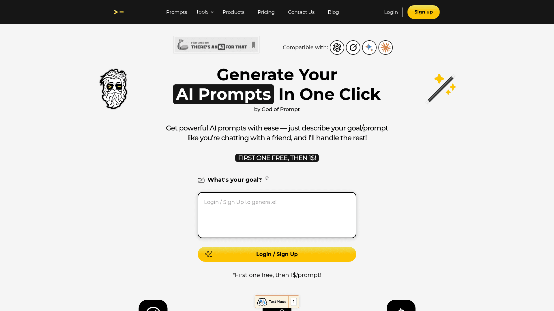 AI Prompt Generator by God of Prompt