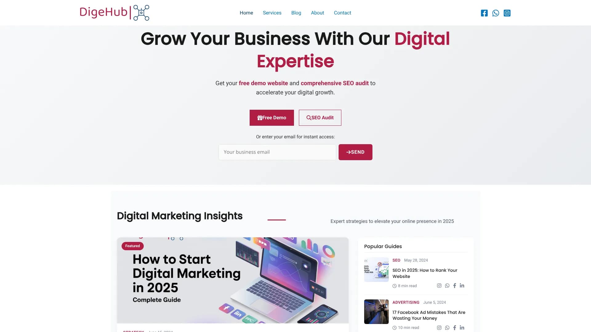 Digehub Free AI Blog Writer