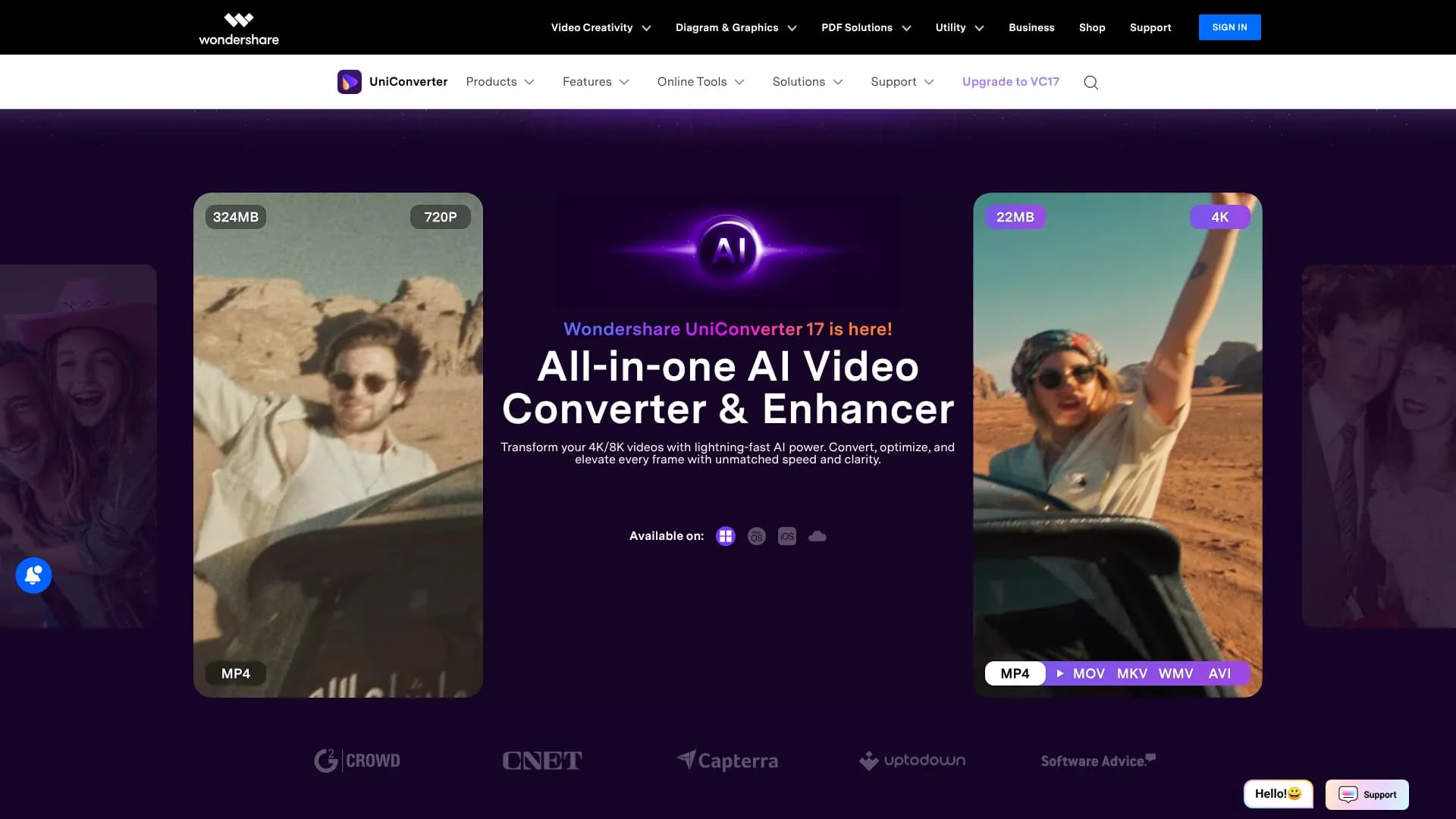 UniConverter Online Free