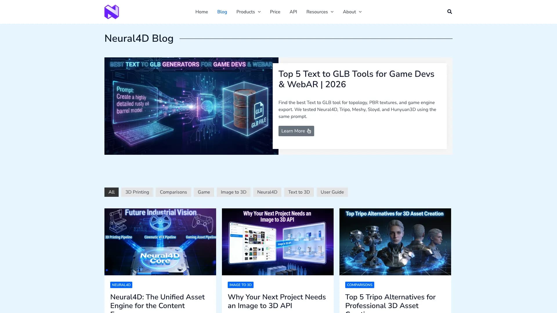 Neural4D Image-to-3D