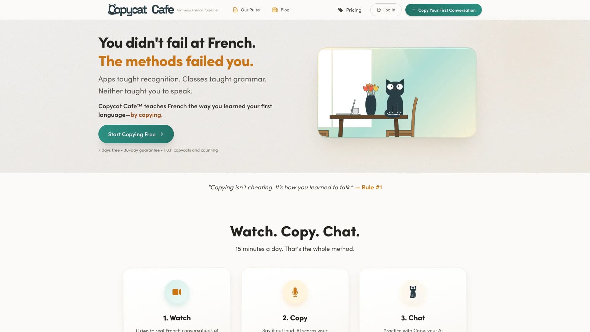 Copycat Cafe