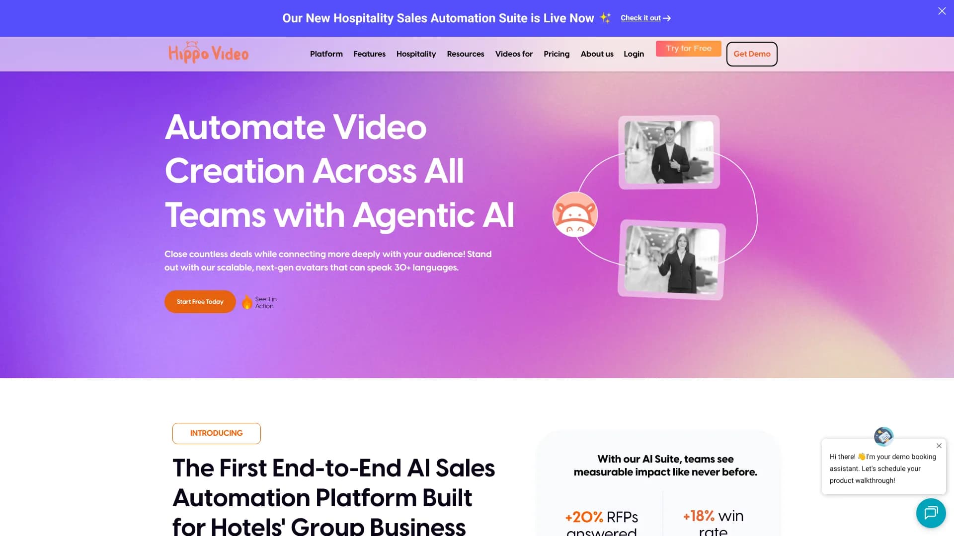 Hippo Video AI Script Generator