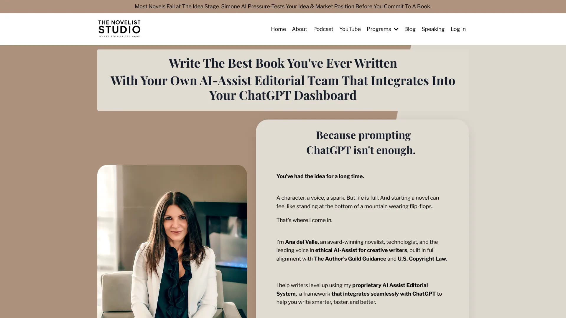 The AI Creative Writing Academy