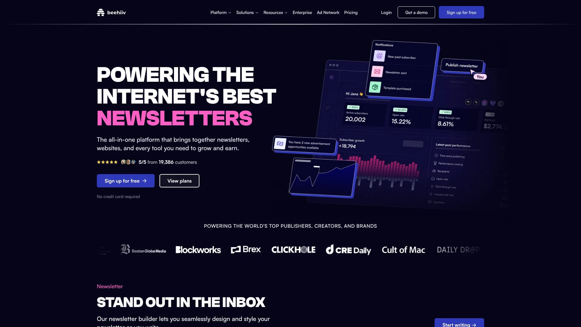 beehiiv AI — AI Newsletter Generator