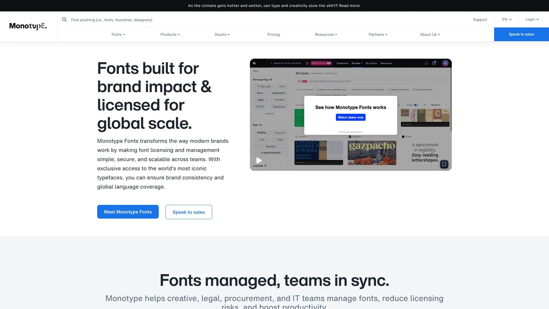 Monotype Font Pairing