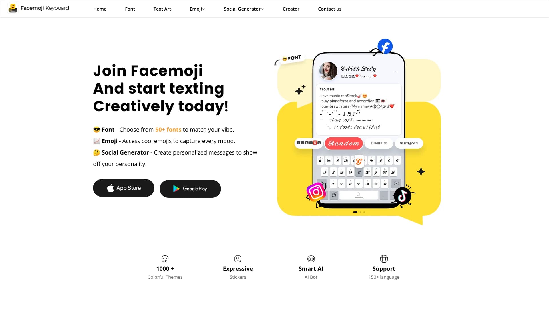 Facemoji — Text Creatively