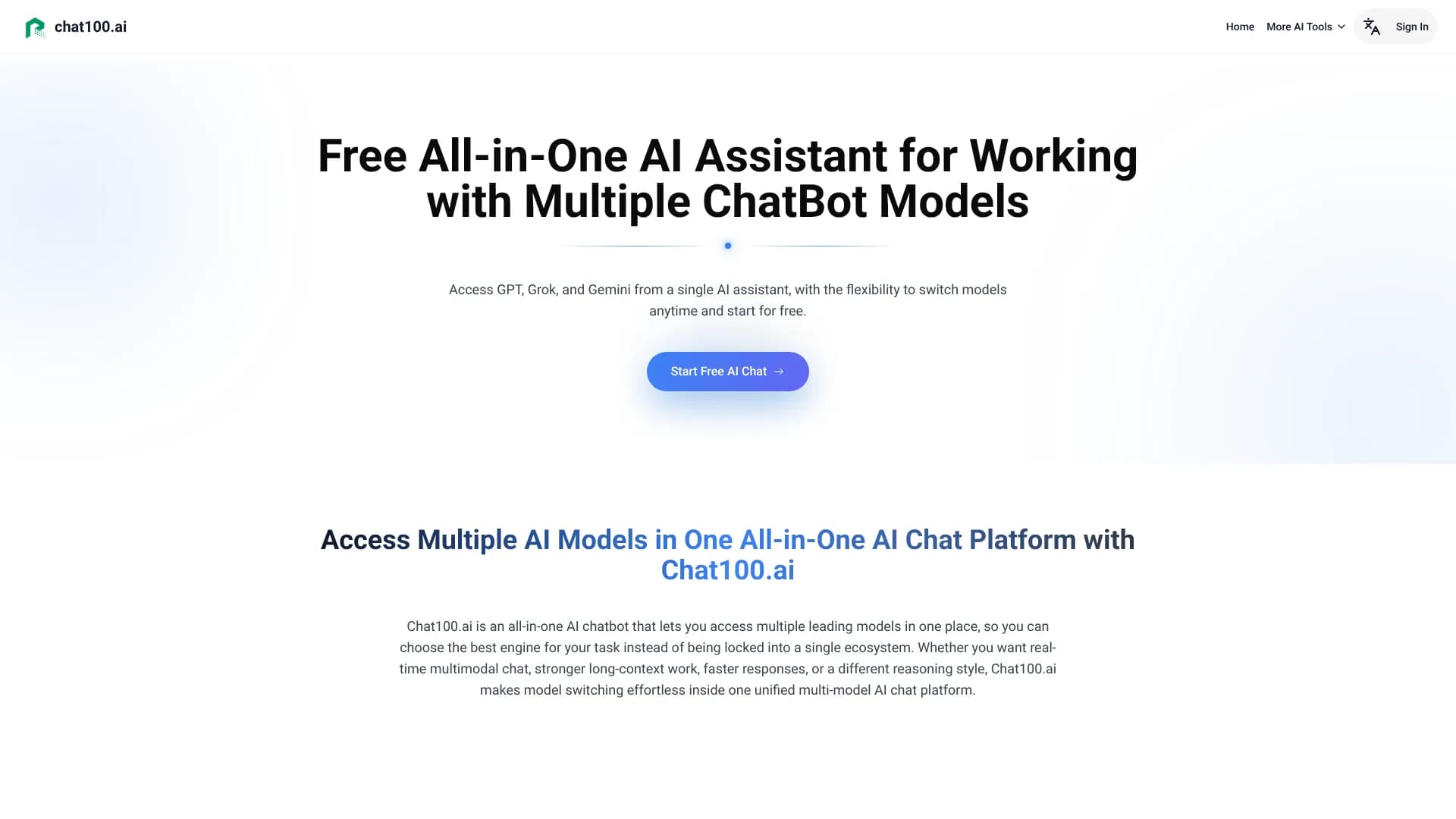 Chat100.ai — Motivational Quotes Generator