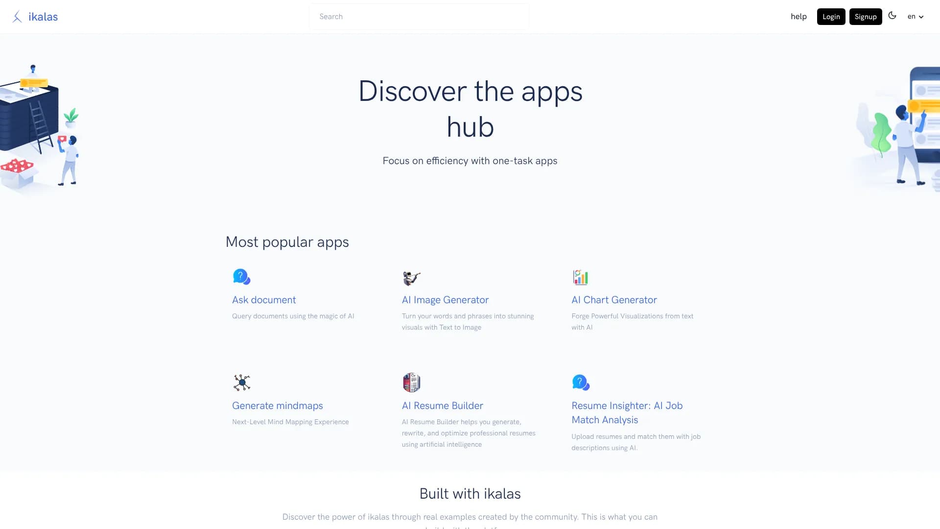 AI-Powered Interactive Infographic Generator