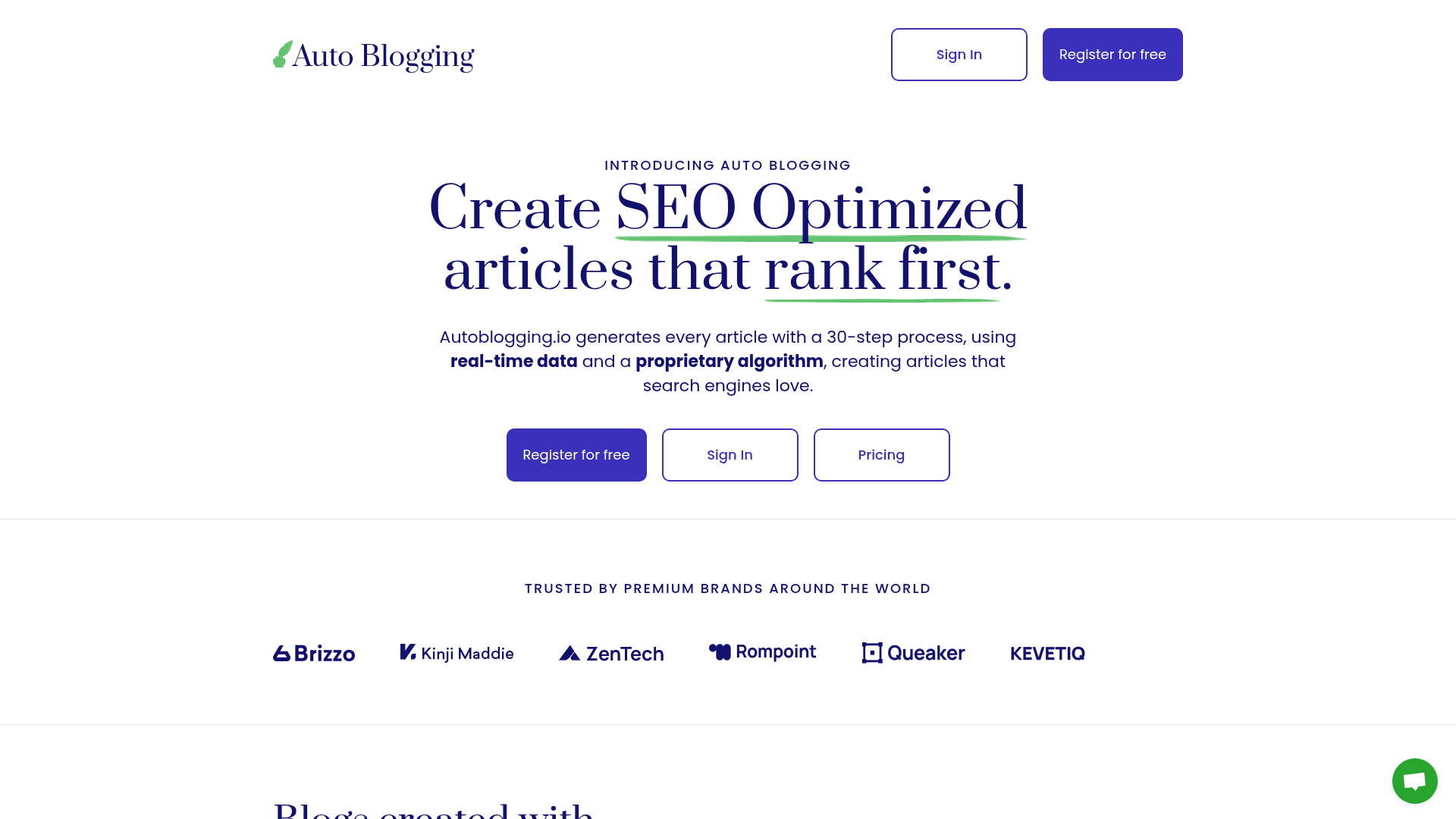 Auto Blogging