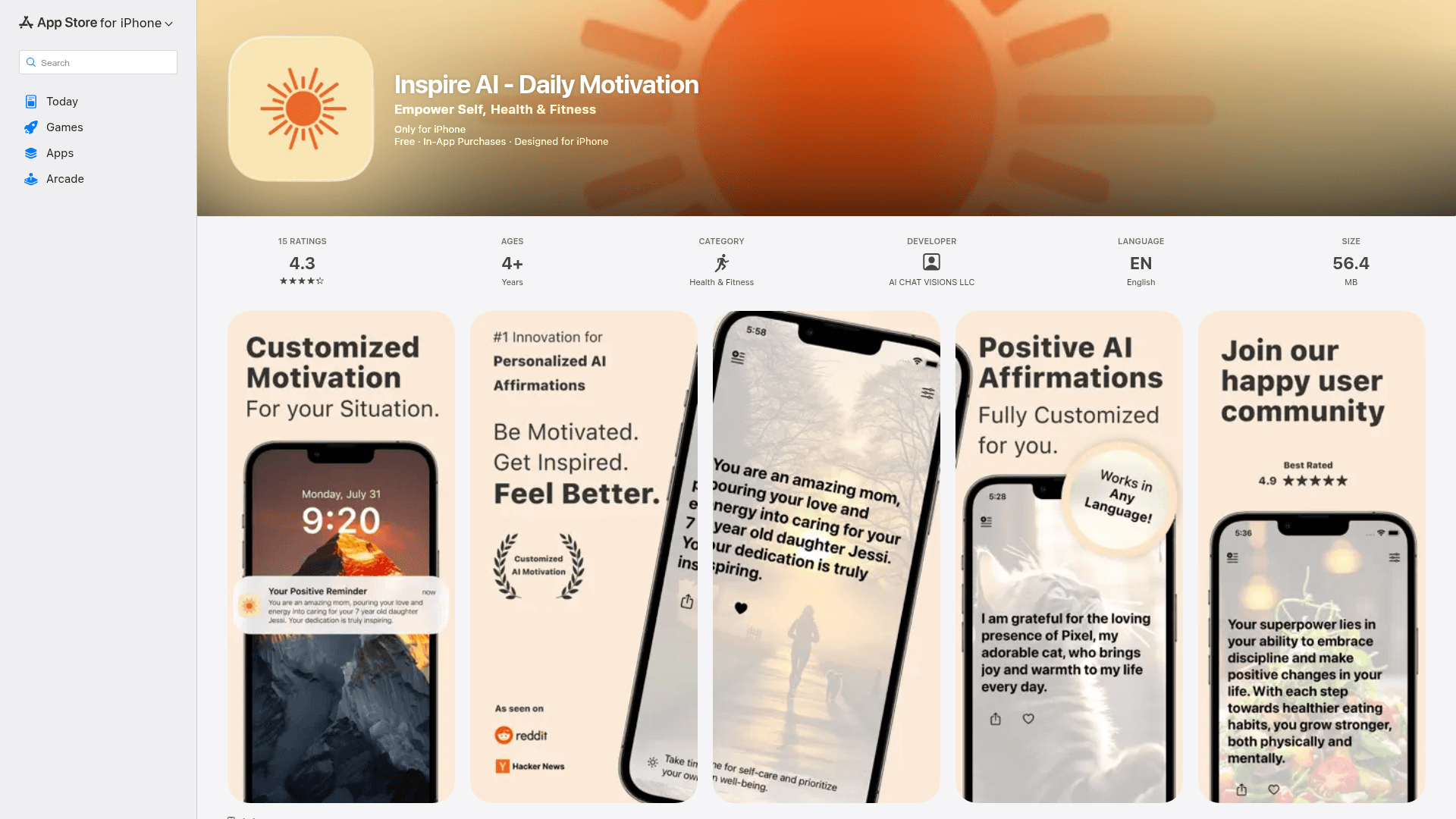 Inspire AI - Daily Motivation