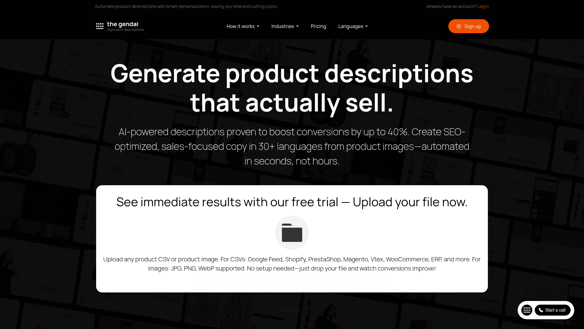 McdGPT: Mercadolivre AI Listing edit
