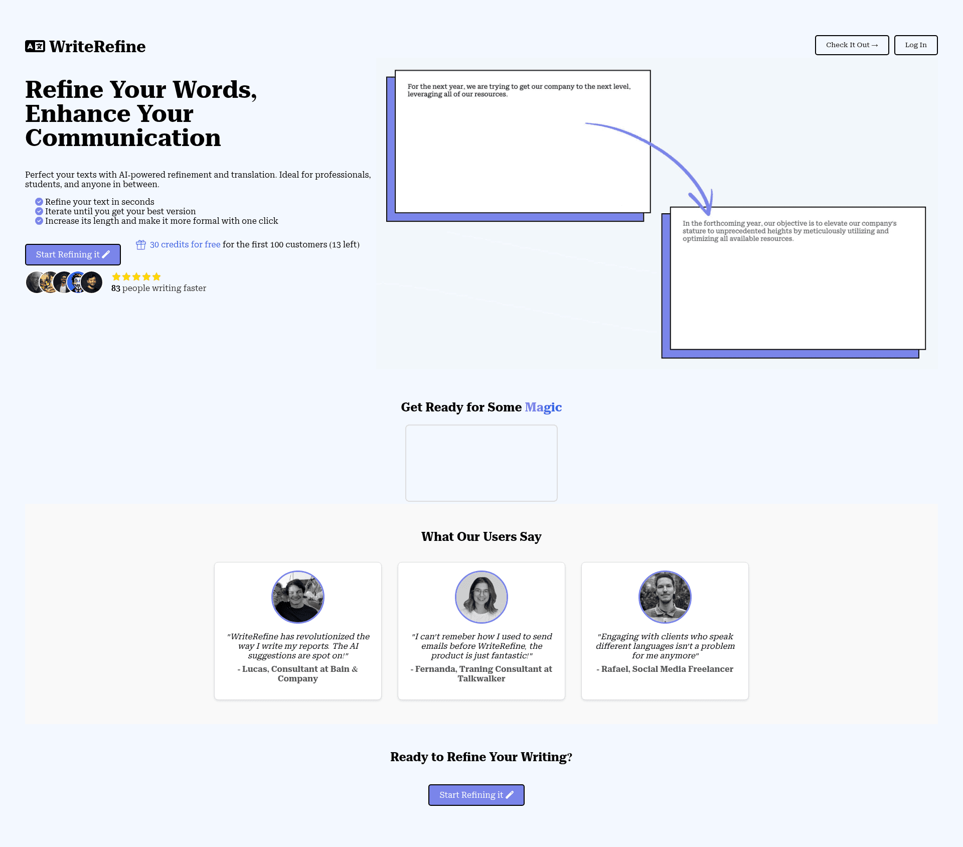 WriteRefine