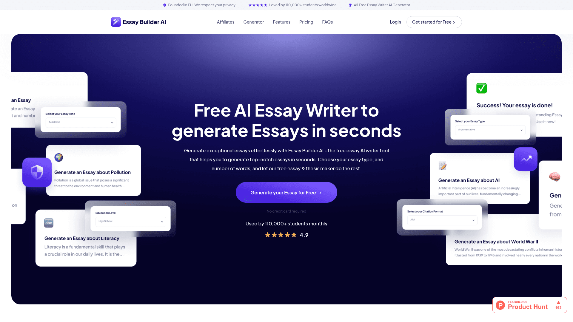 Essay Builder AI