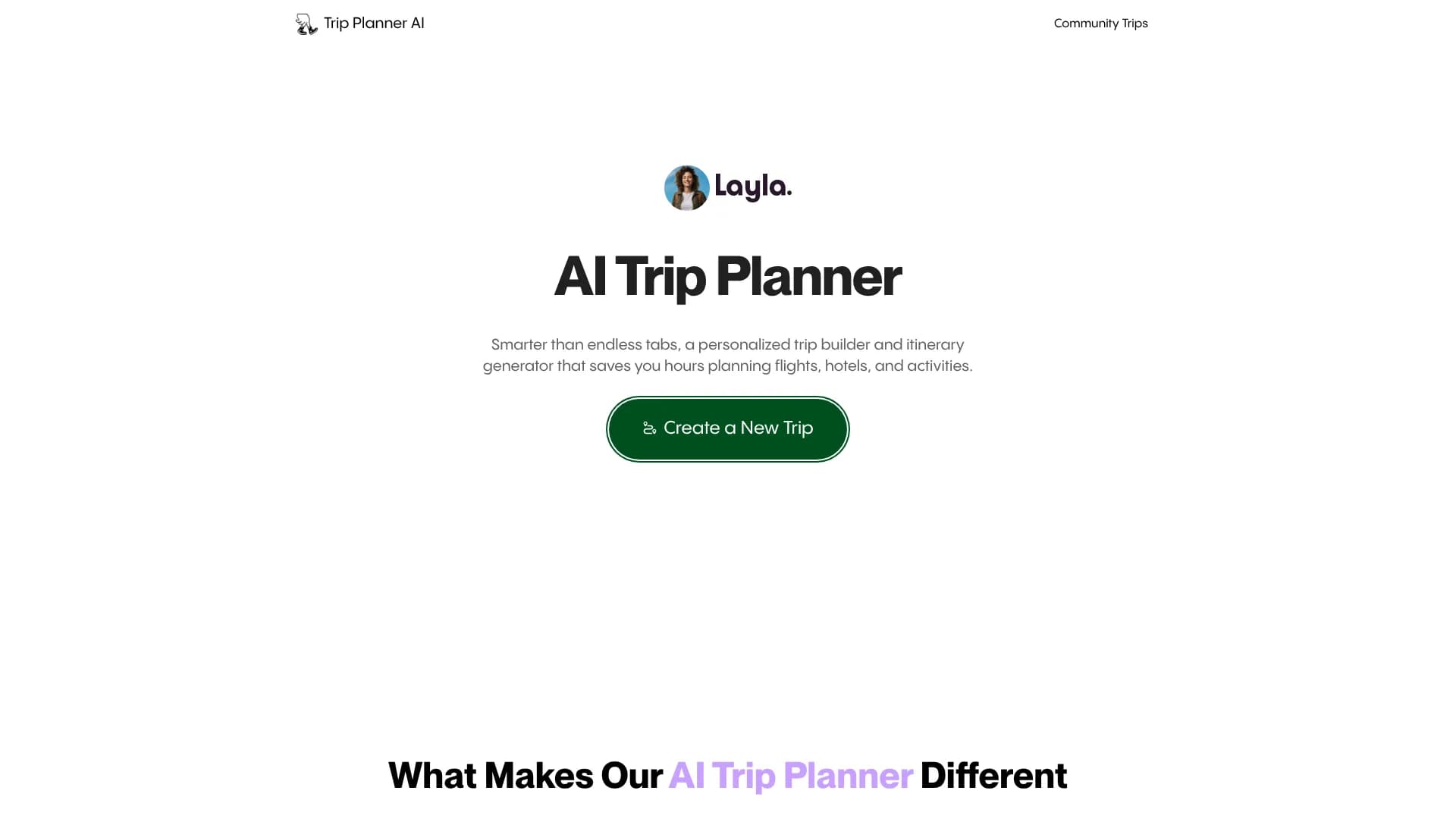 Trip Planner AI (Layla.ai / TripPlanner.ai)