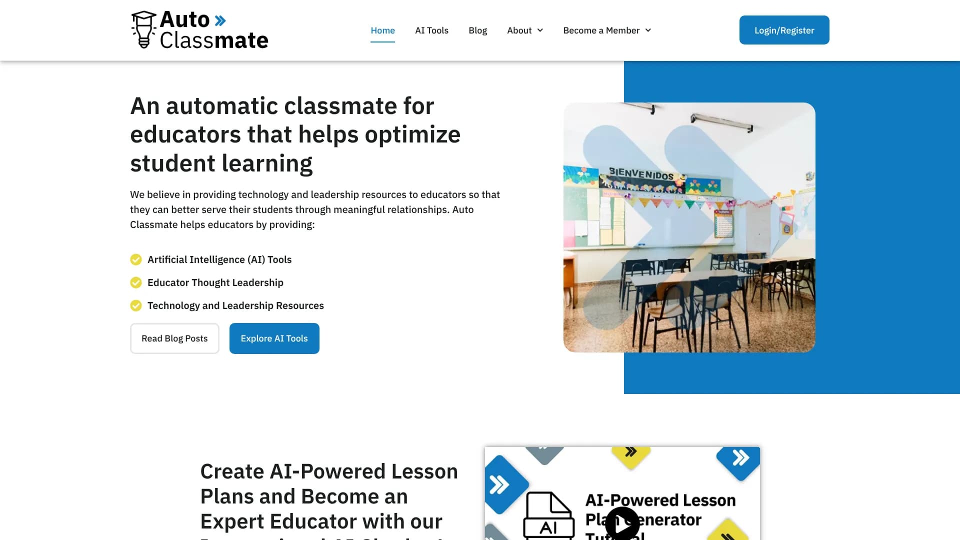 AI-Powered Lesson Plan Generator (Auto Classmate)