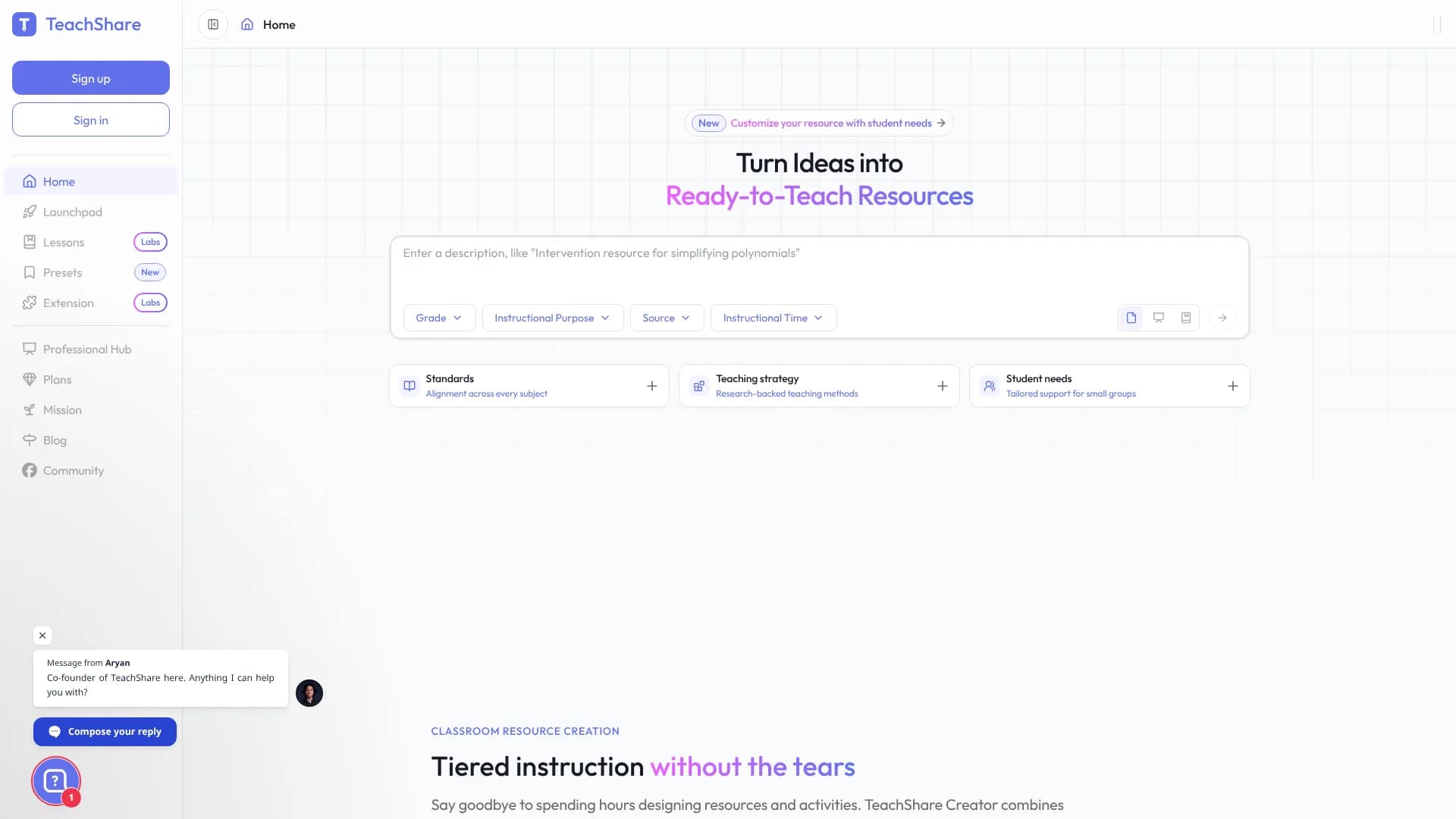 TeachShare Creator