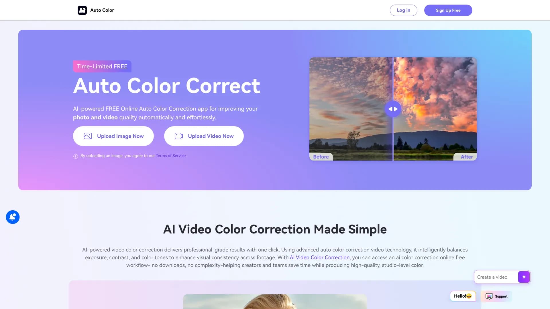 Auto Color Correct — Media.io