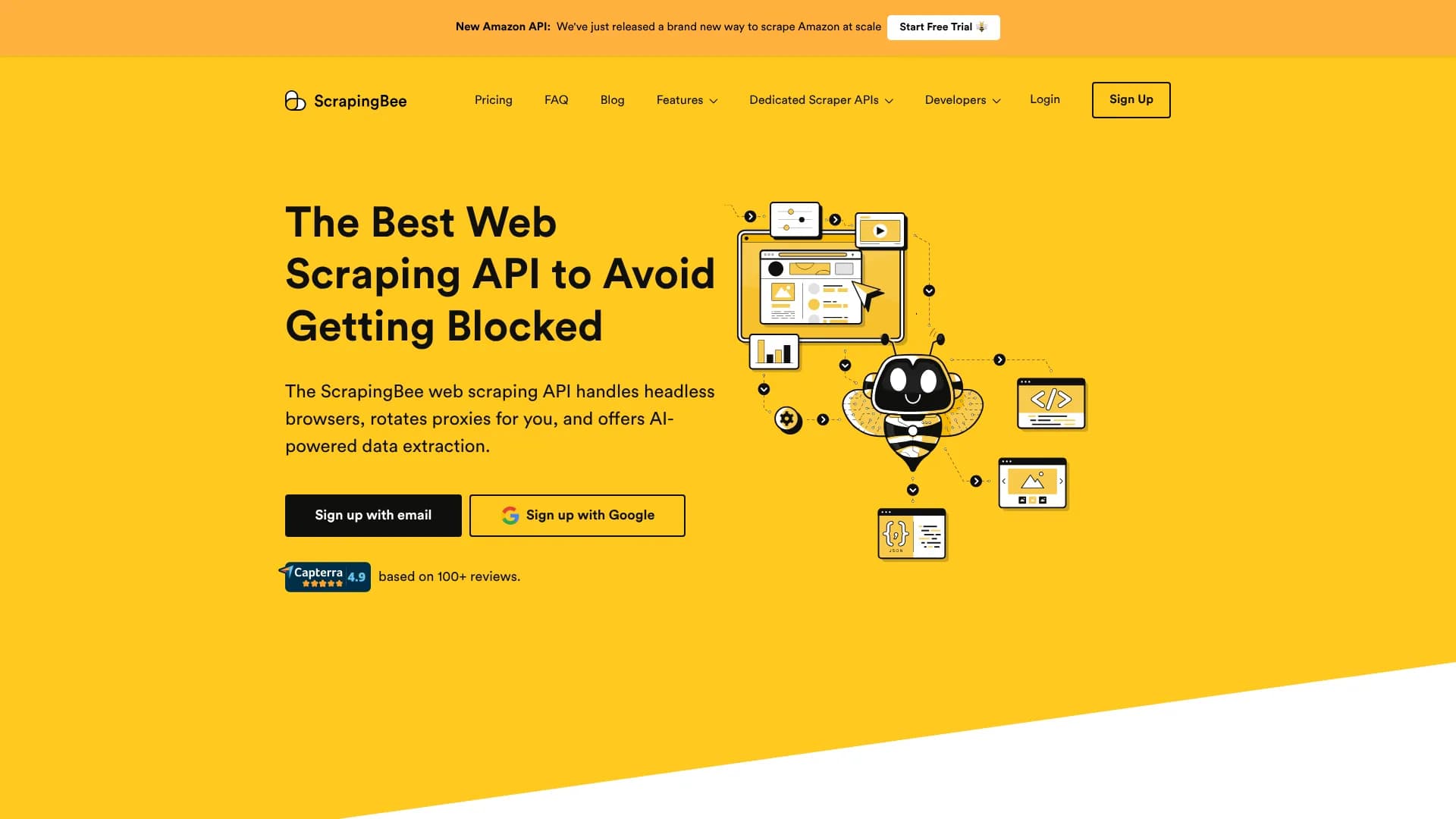 ScrapingBee AI Data Extraction