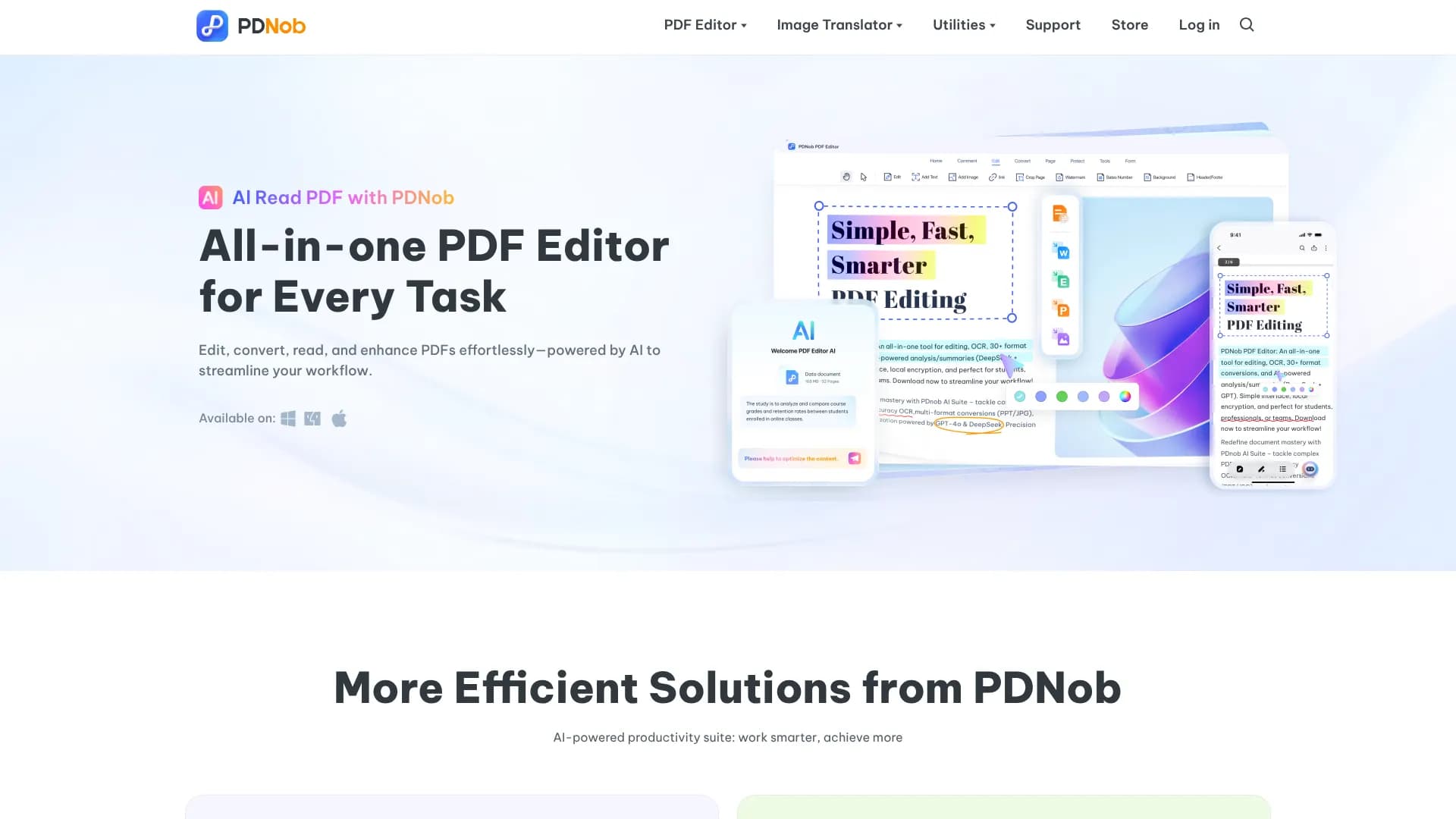 PDNob PDF Editor