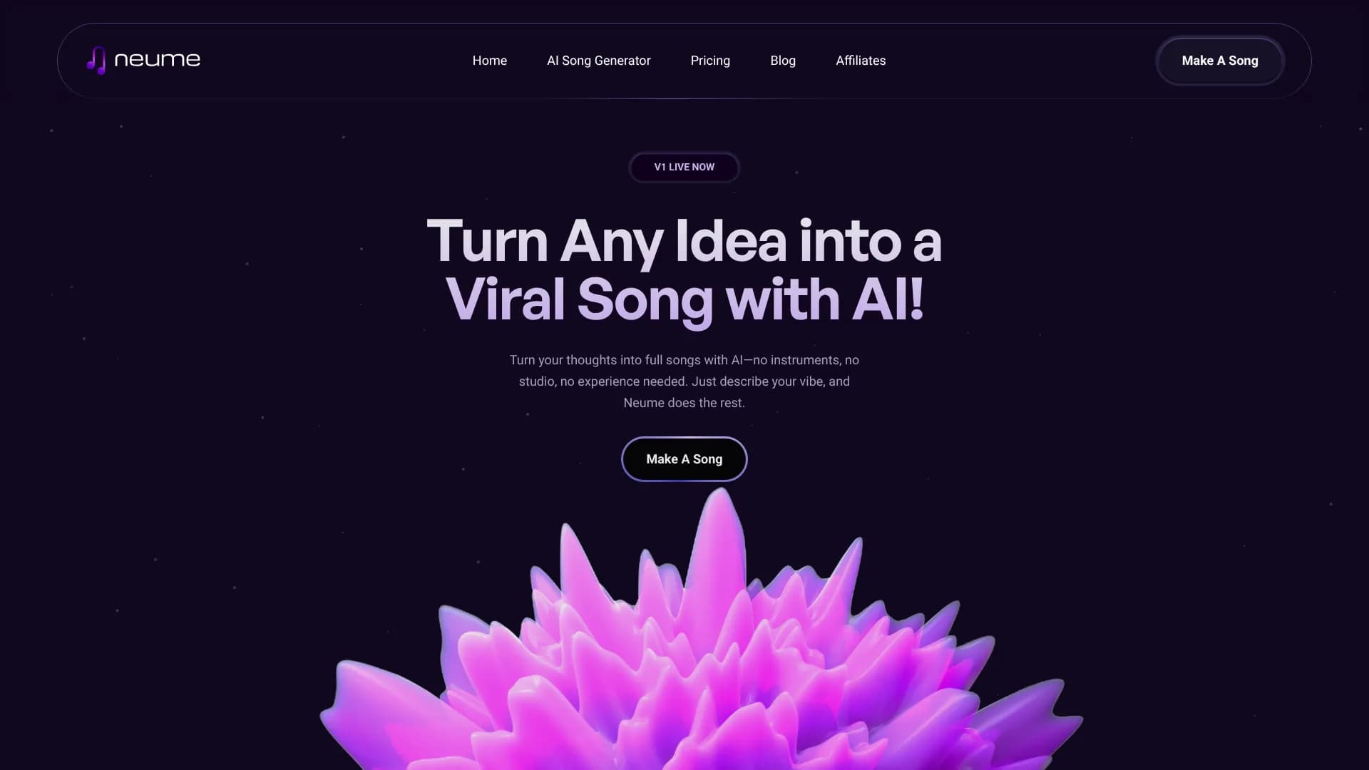Neume AI Lyrics Generator