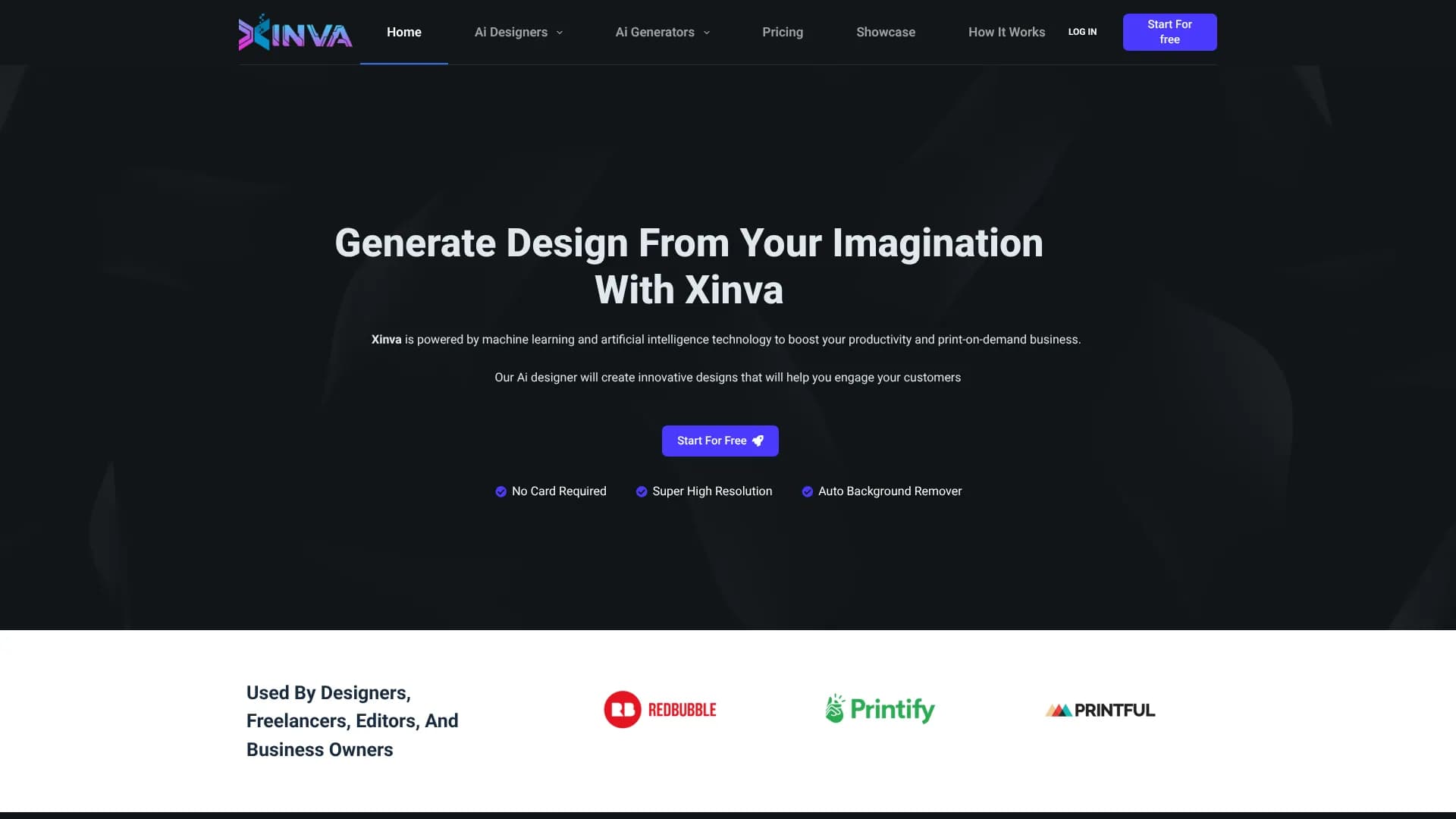 Xinva AI Sticker Design Generator