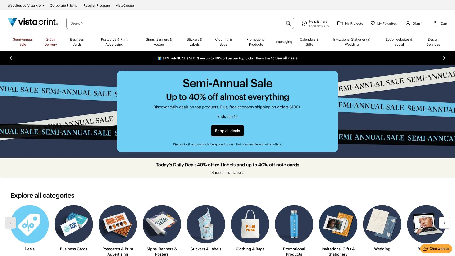 VistaPrint AI Logomaker