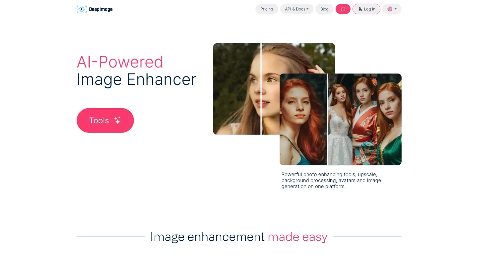 AI-Powered Image Enhancer