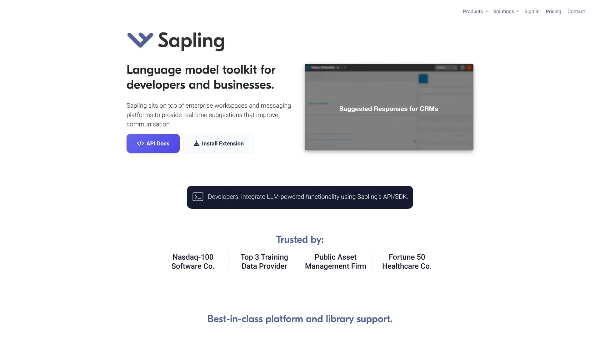 Sapling AI Content Detector