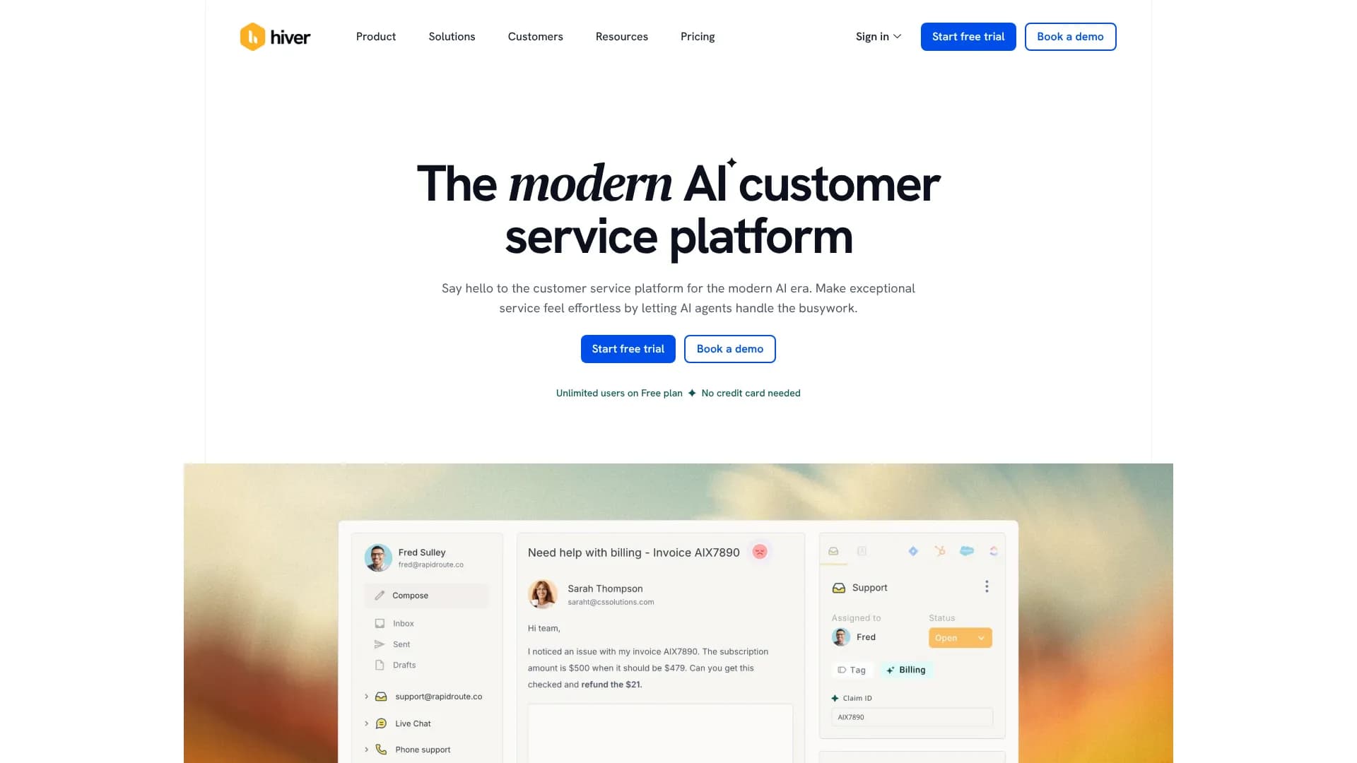 Hiver AI Email Generator