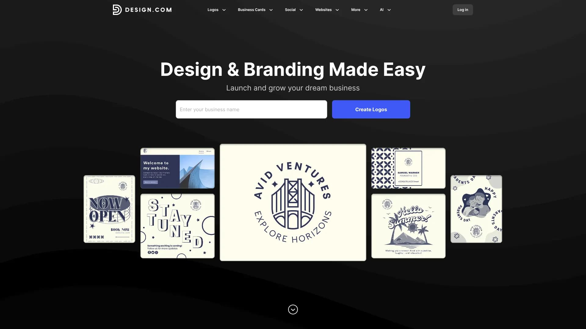 Design.com AI Logo Generator