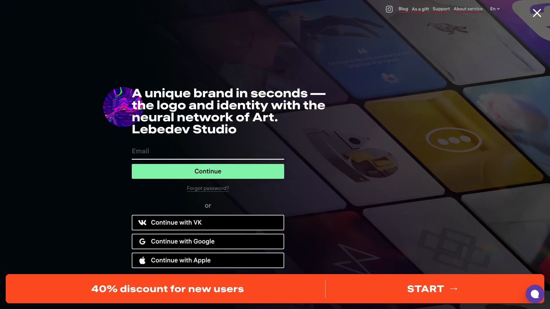 Ironov — Create business cards online