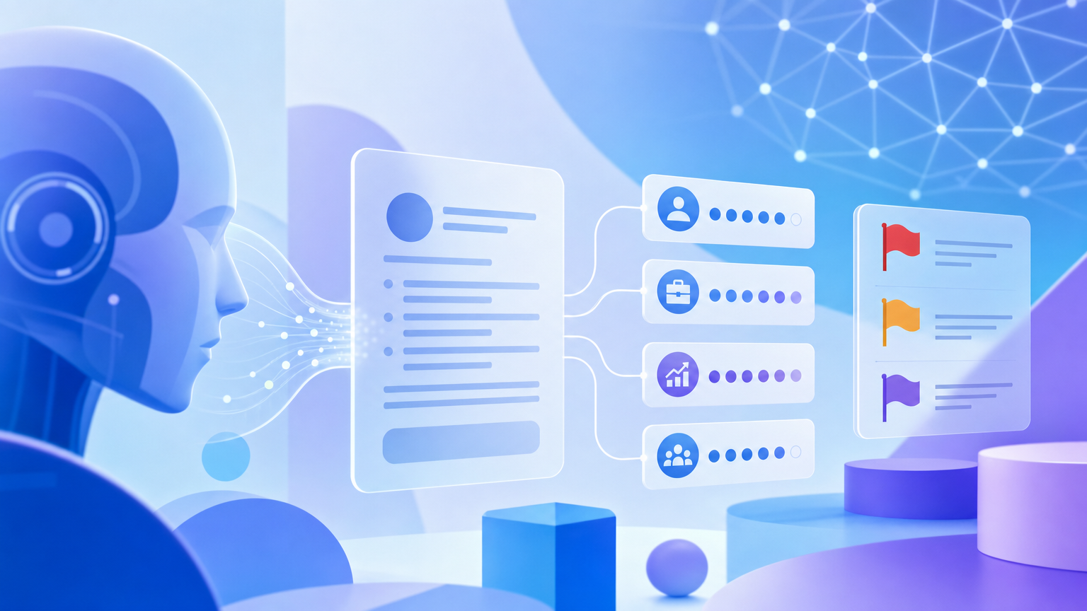 AI Job Description Intake: Hiring Intake Agent Pattern, Scorecard Chain, Inclusive Red Flags