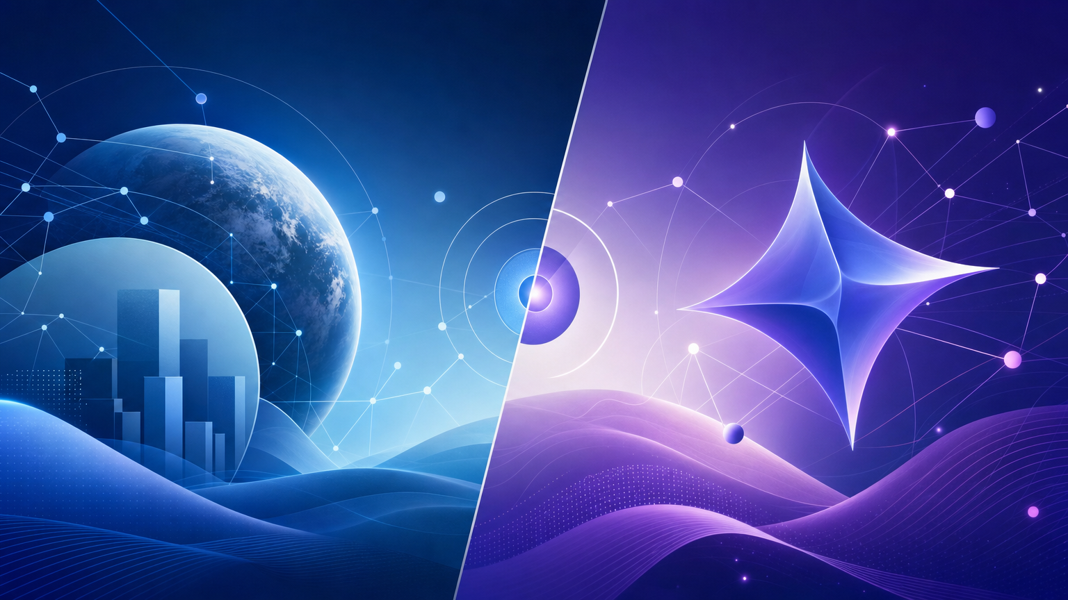 Abstract editorial illustration for GPT-5.6 Terra vs Gemini 3.7 Flash: Specs, Price, Side-by-Side (2026)