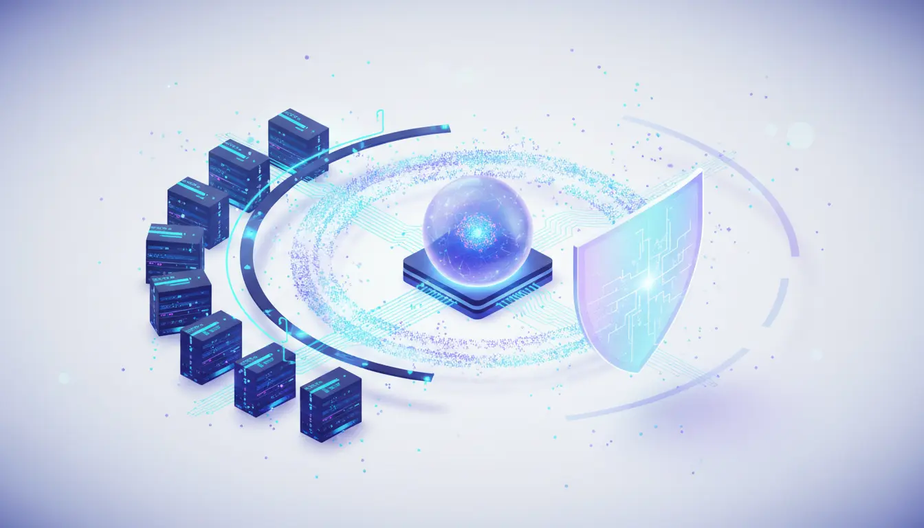 Abstract illustration of Anthropic's AI infrastructure financing and risk disclosures