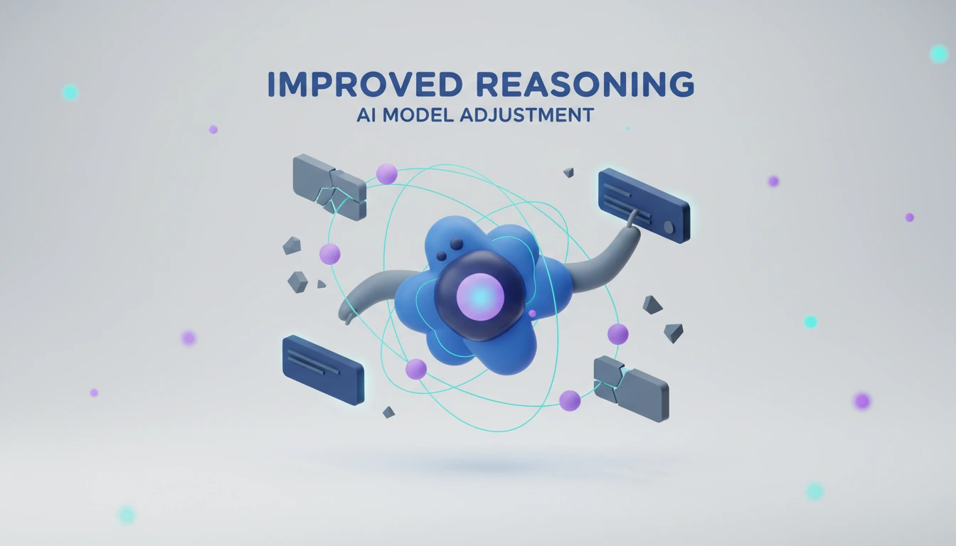 AI model highlighting and amplifying discriminative tokens during training, improving reasoning.